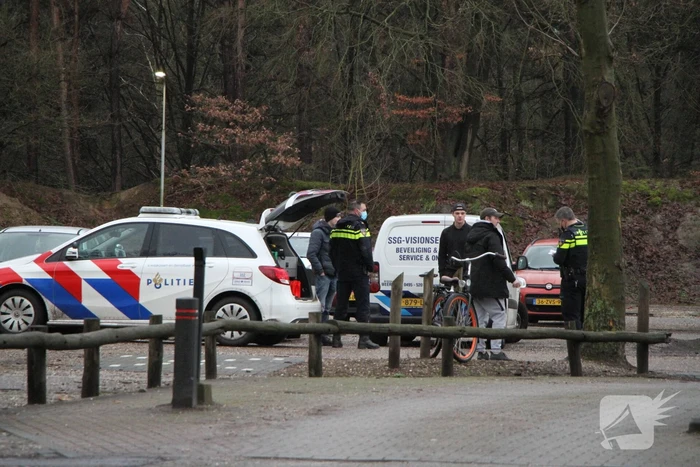 Persoon komt klem te zitten met been