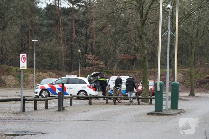 Persoon komt klem te zitten met been