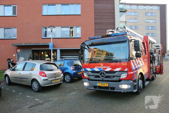 Brand in appartementencomplex