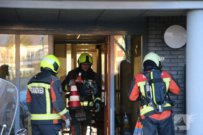 Brand in appartementencomplex