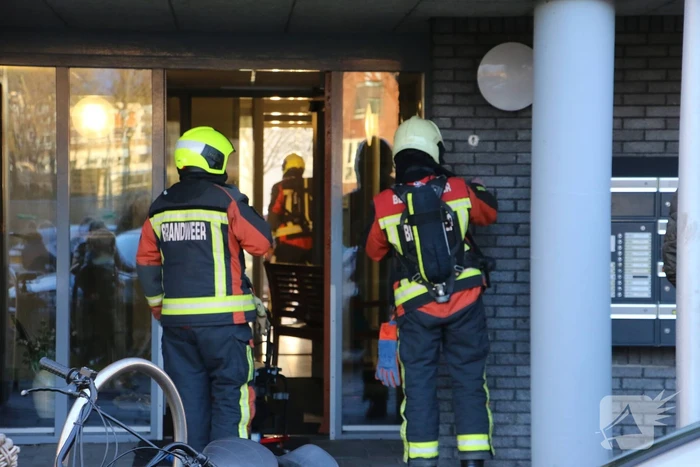 Brand in appartementencomplex