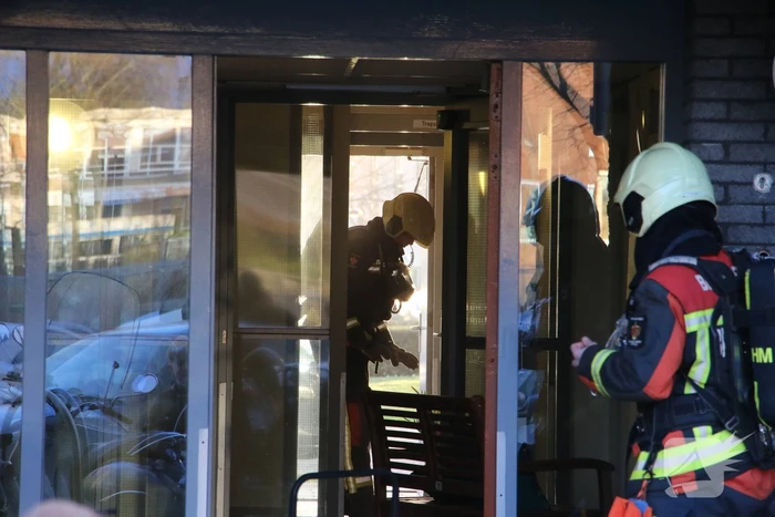 Brand in appartementencomplex