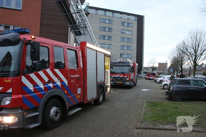 Brand in appartementencomplex