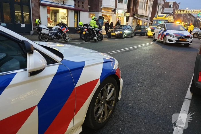 Scooterrijder gewond bij aanrijding met auto