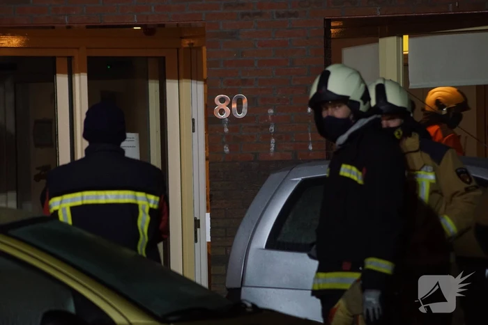 Mogelijke brand in zorginstelling