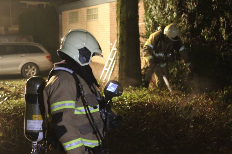 Heg vat vlam door vuurwerk