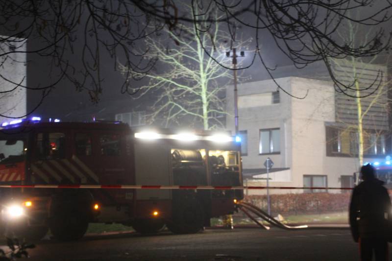 Flinke rookontwikkeling bij brand in woning