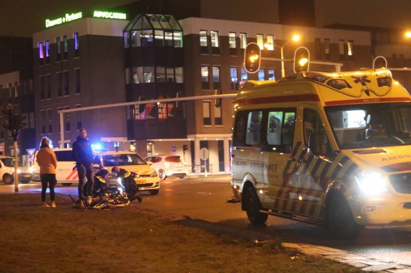 Fietsers aangereden door politieauto