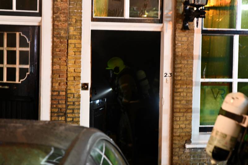 Grote brand historisch pand, brand moeilijk te bestrijden