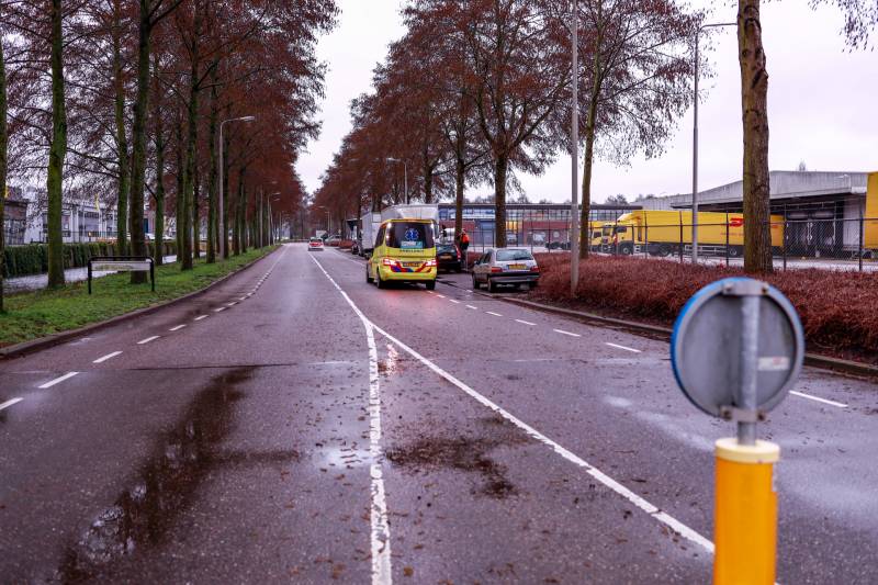 Overstekende voetganger aangereden door auto