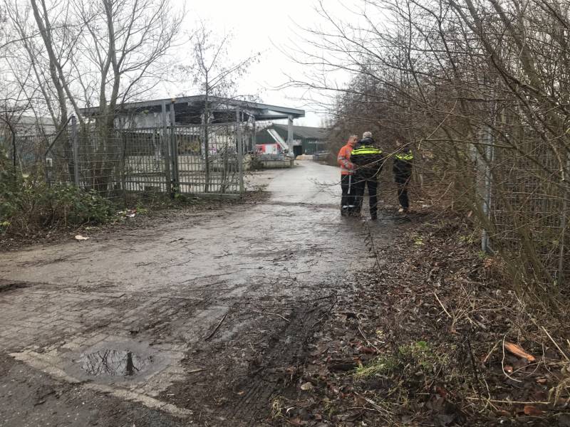 Opnieuw brand in leegstaande loods