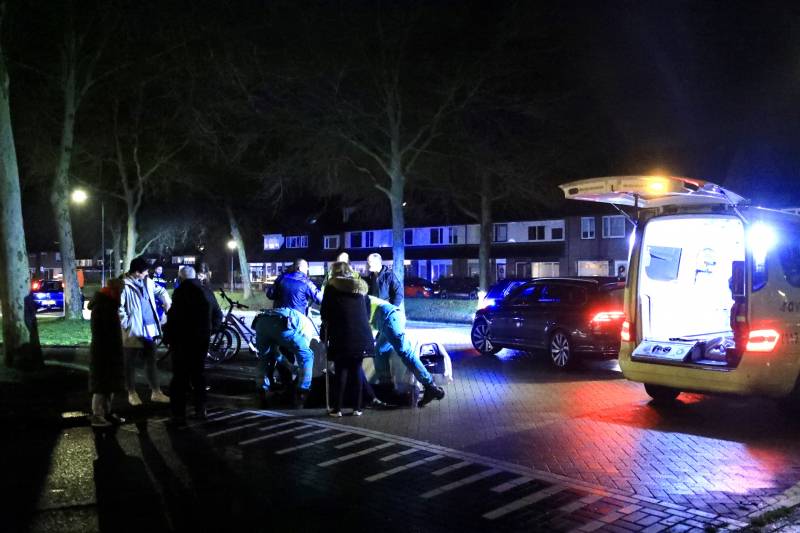 Overstekende voetgangers aangereden