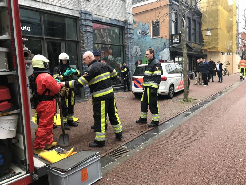 Brandweer onderzoekt chemische stof