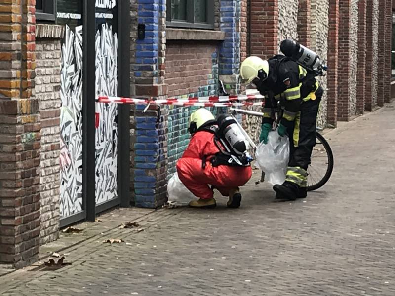 Brandweer onderzoekt chemische stof