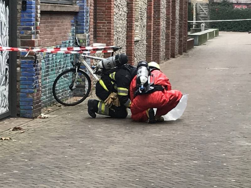 Brandweer onderzoekt chemische stof