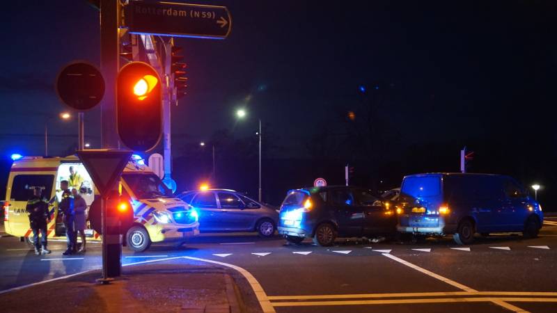 Flinke schade  bij botsing op kruising