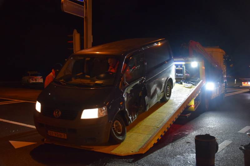 Flinke schade  bij botsing op kruising