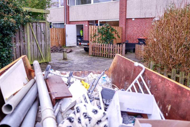 Gasleiding geraakt bij bouwwerkzaamheden