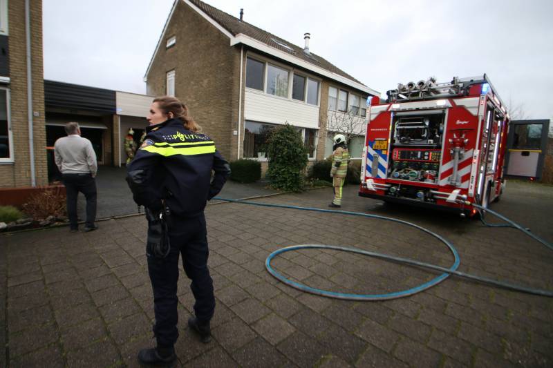 Brand in woning
