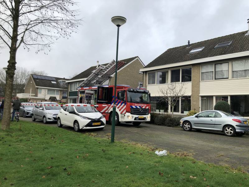 Brand in woning