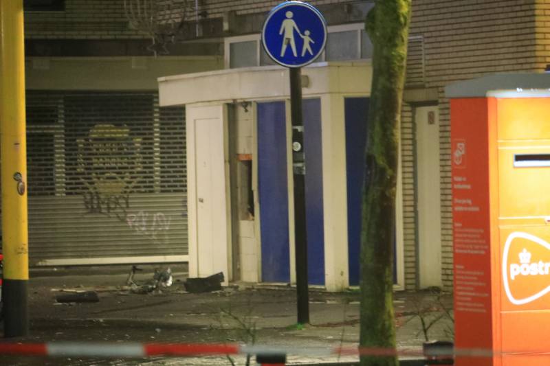 Plofkraak Rabobank pinautomaat