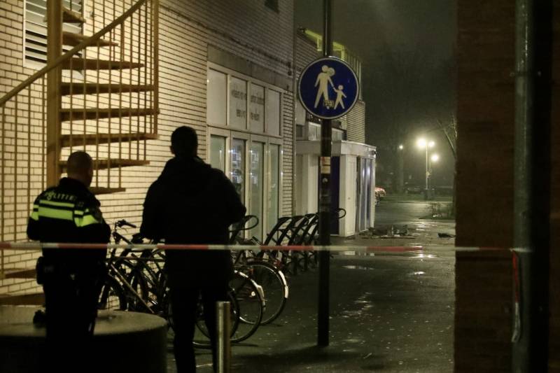 Plofkraak Rabobank pinautomaat