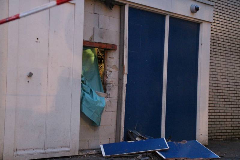 Plofkraak Rabobank pinautomaat