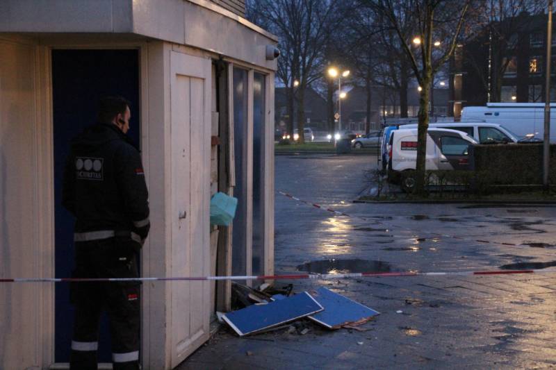 Plofkraak Rabobank pinautomaat