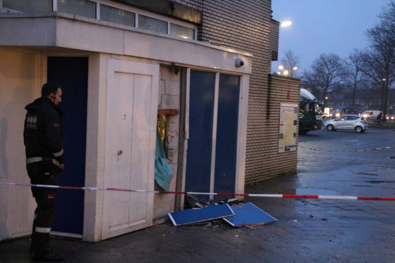 Plofkraak Rabobank pinautomaat