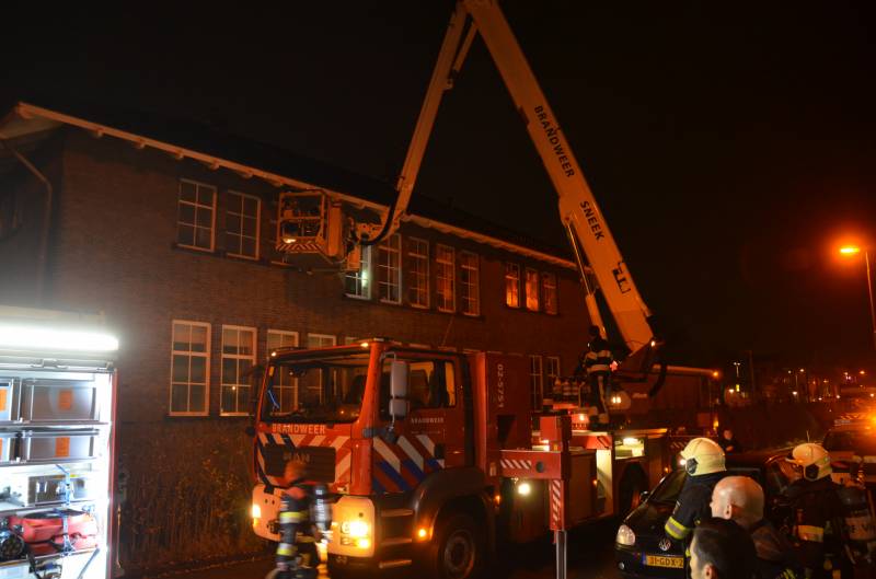 Rookontwikkeling uit bedrijfspand blijkt geen brand te zijn