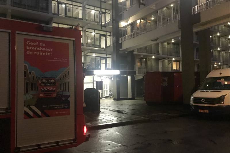 Bewoners ruiken sterke gaslucht in appartementencomplex