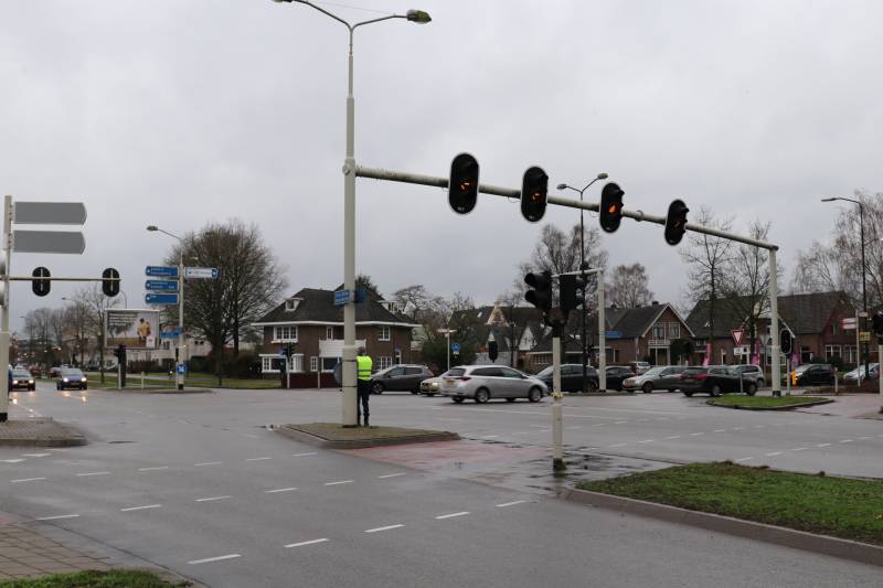Verkeerschaos door uitvallen stoplichten