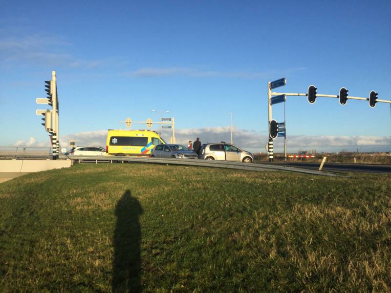 Gewonde na kop-staartbotsing