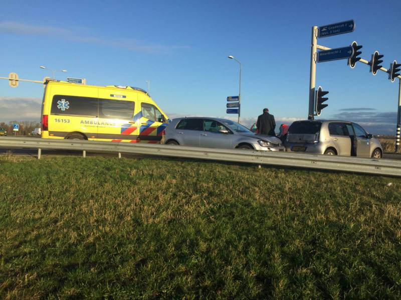 Gewonde na kop-staartbotsing