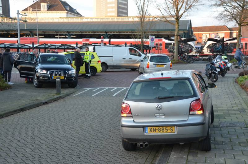 Aanrijding tussen scooter en auto
