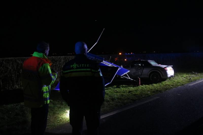 Flinke schade en gewonden na kop-staart aanrijding