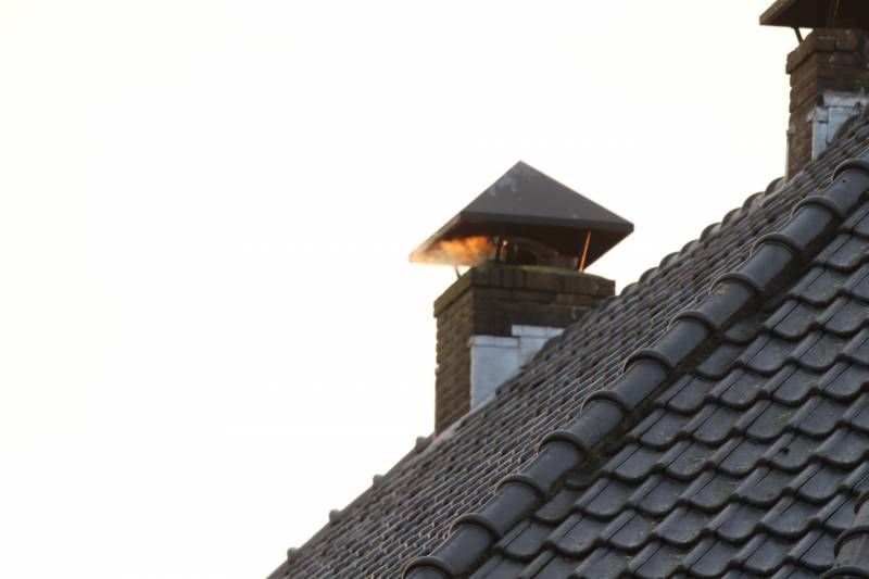 Schoorsteenbrand lijkt loos alarm