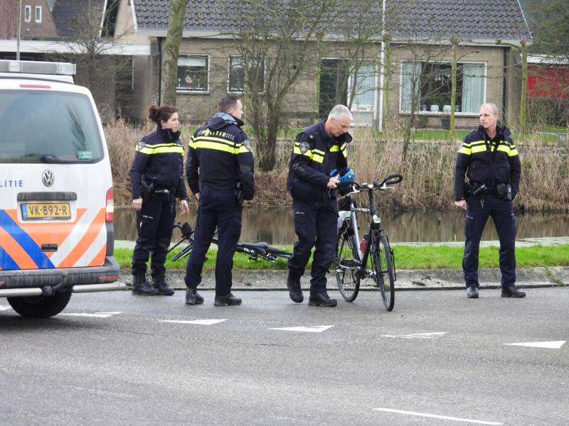 Fietser gewond na aanrijding met auto