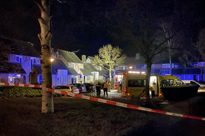 Twee gewonden bij brand in woonhuis