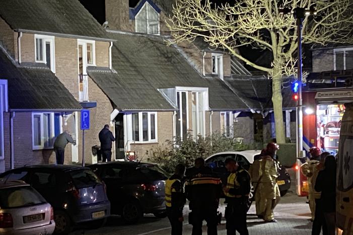 Twee gewonden bij brand in woonhuis