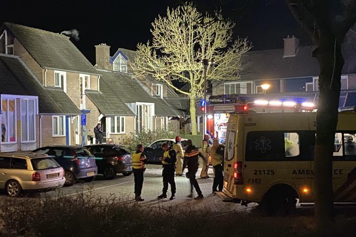 Twee gewonden bij brand in woonhuis