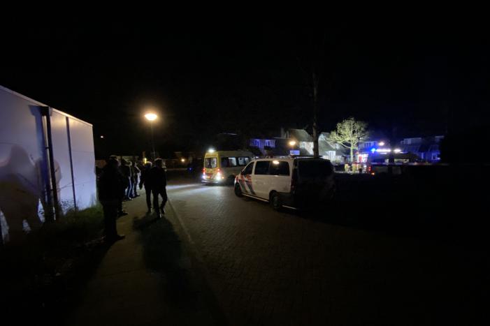 Twee gewonden bij brand in woonhuis