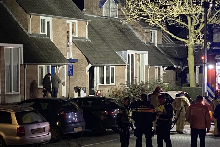 Twee gewonden bij brand in woonhuis