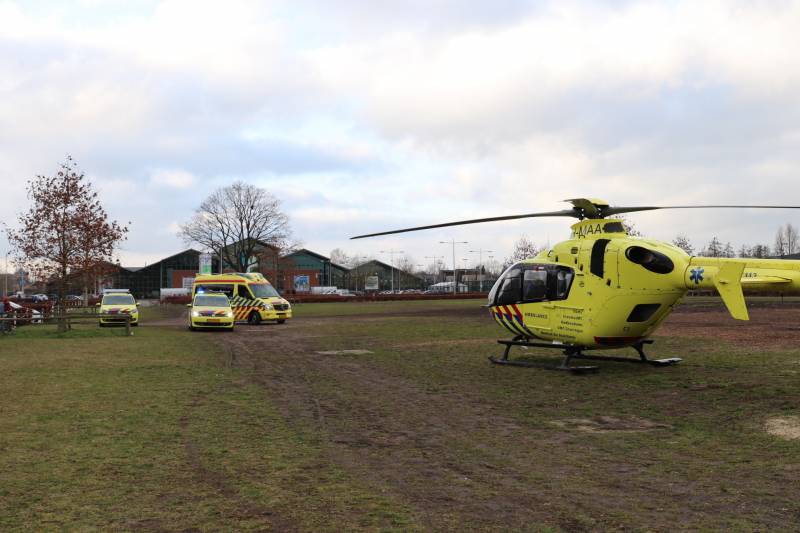 Man ernstig gewond bij bedrijfsongeval