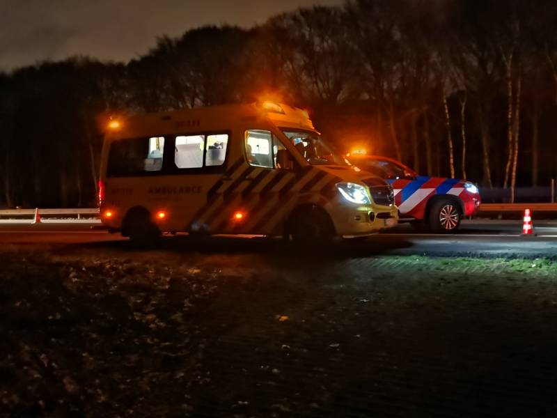 Flinke rookontwikkeling bij vrachtwagenbrand