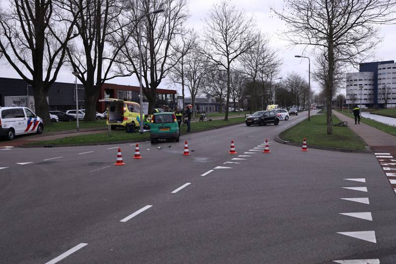 Gewonde bij flinke crash