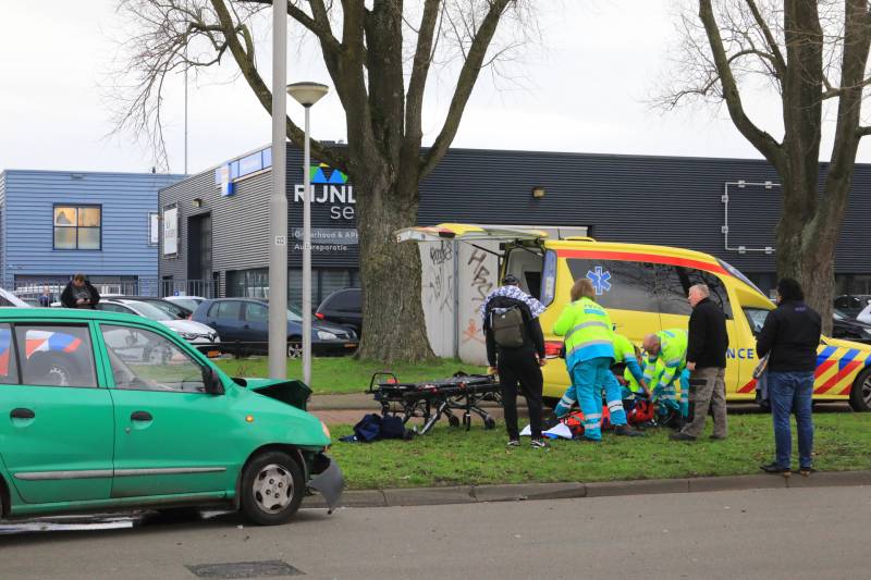 Gewonde bij flinke crash