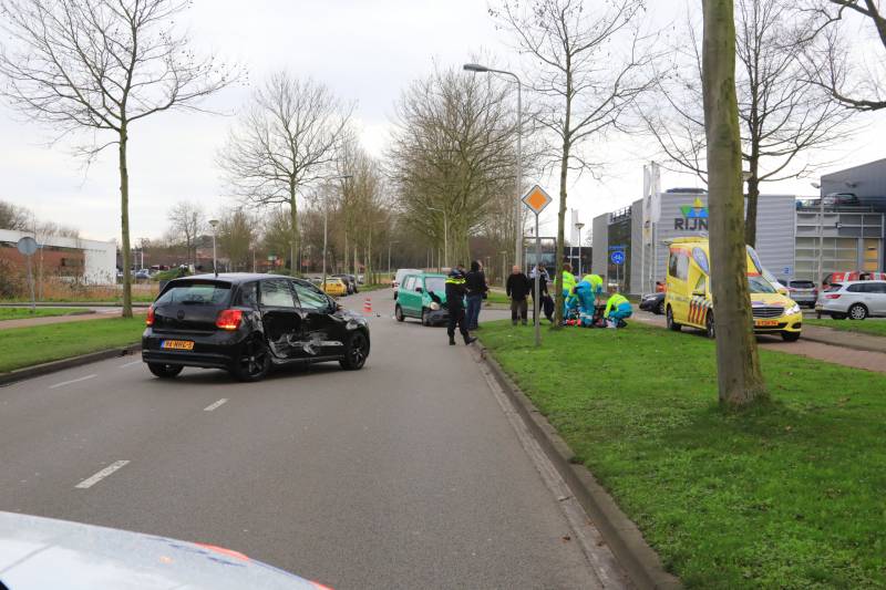 Gewonde bij flinke crash