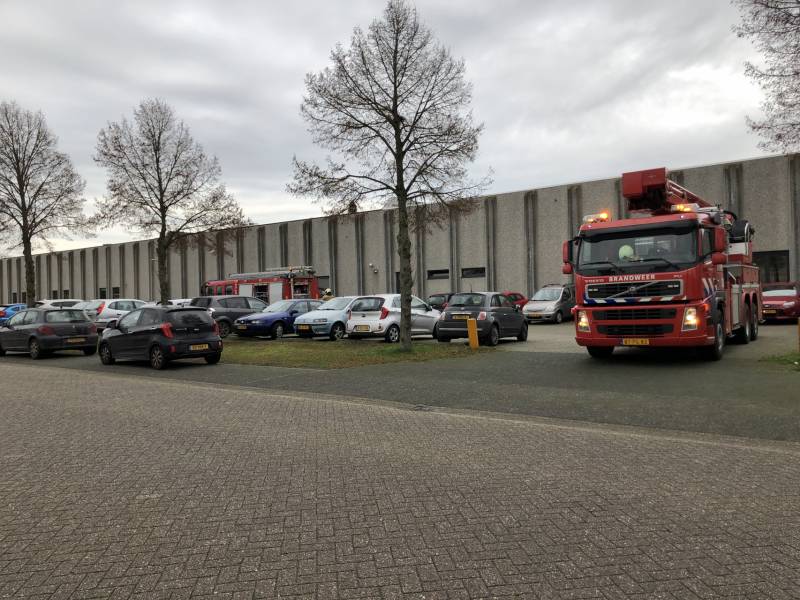 Brand op dak na werkzaamheden