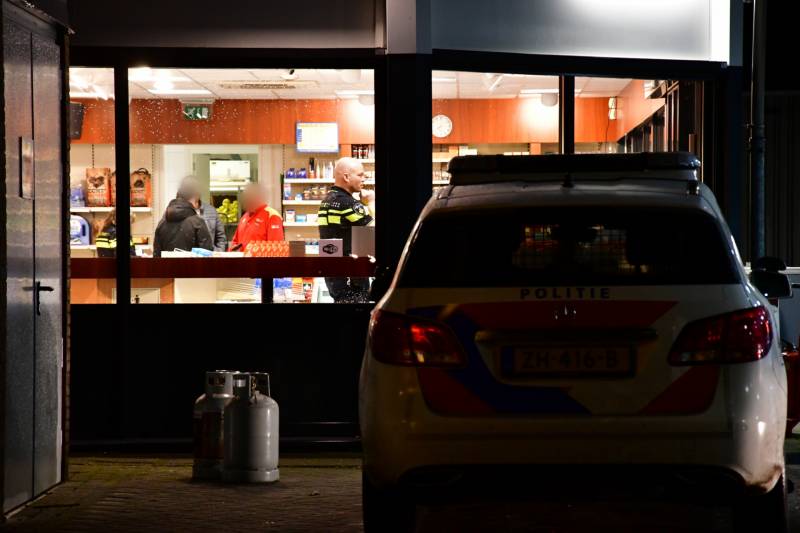 Gewapende overval op shop van tankstation